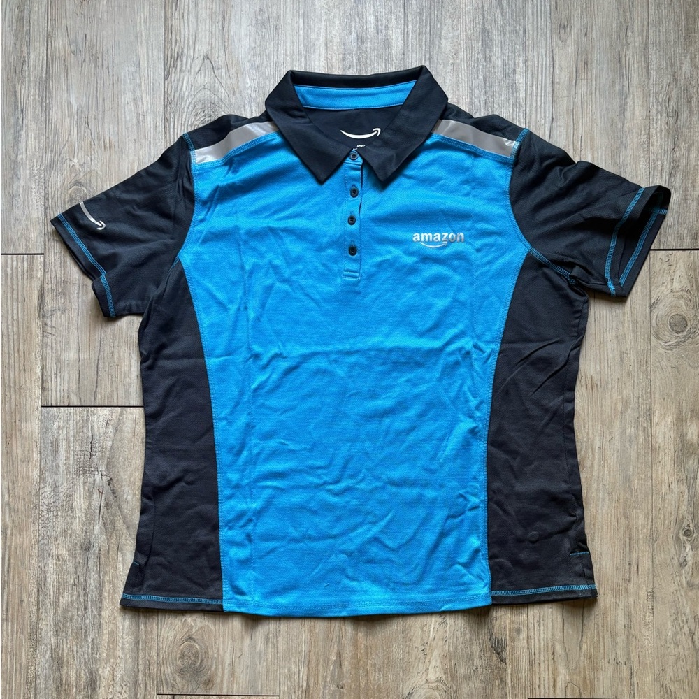 Women’s Short Sleeve Amazon Active Polo, Size XXL
